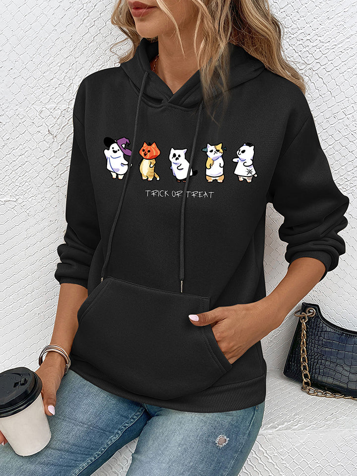 TRICK OR TREAT Long Sleeve Hoodie